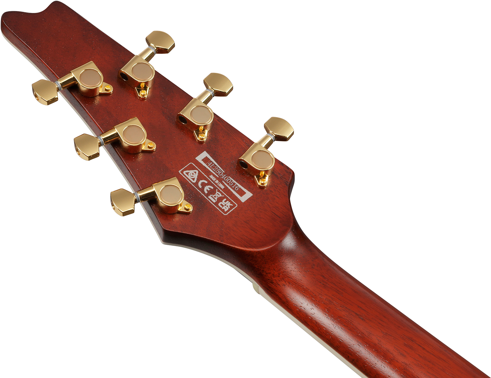 Ibanez Ic420mfm Cml Iceman 2h Ht Mn - Caramel Burst Low Gloss - Guitarra electrica retro rock - Variation 4