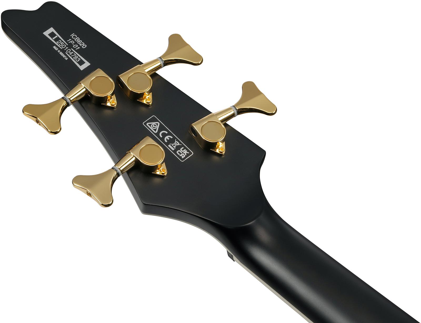 Ibanez Icb620 Bkf Iceman Active Pp - Black Flat - Bajo eléctrico de cuerpo sólido - Variation 4