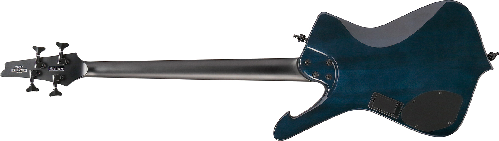 Ibanez Icb720fm Cbs Iceman Active Pp - Cosmic Blue Starburst - Bajo eléctrico de cuerpo sólido - Variation 1