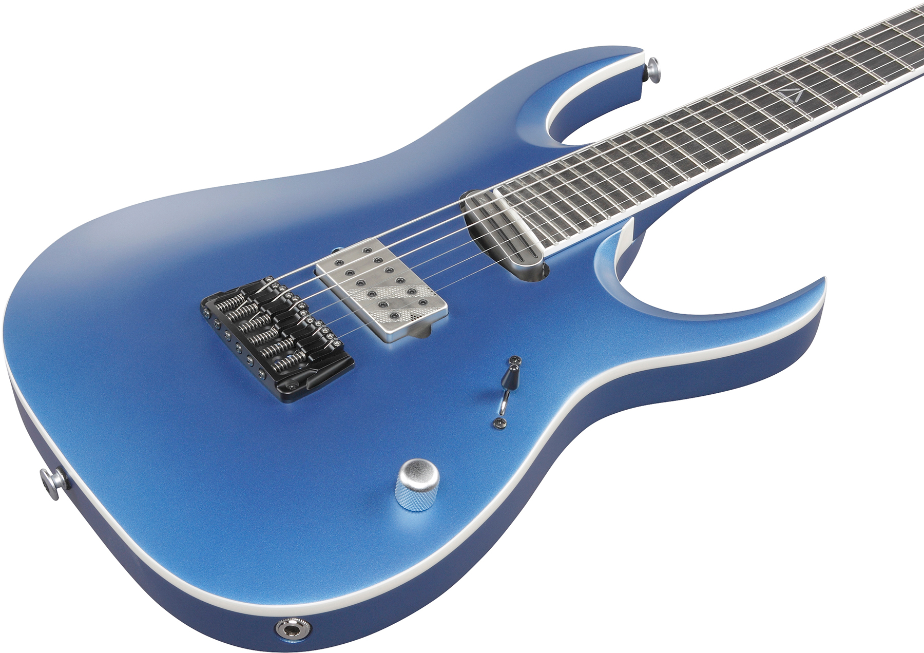 Ibanez Jake Bowen Jbm9999 Amm Jap Signature Hst Dimarzio Ht Eb - Azure Metallic Matte - Guitarra eléctrica con forma de str. - Variation 2