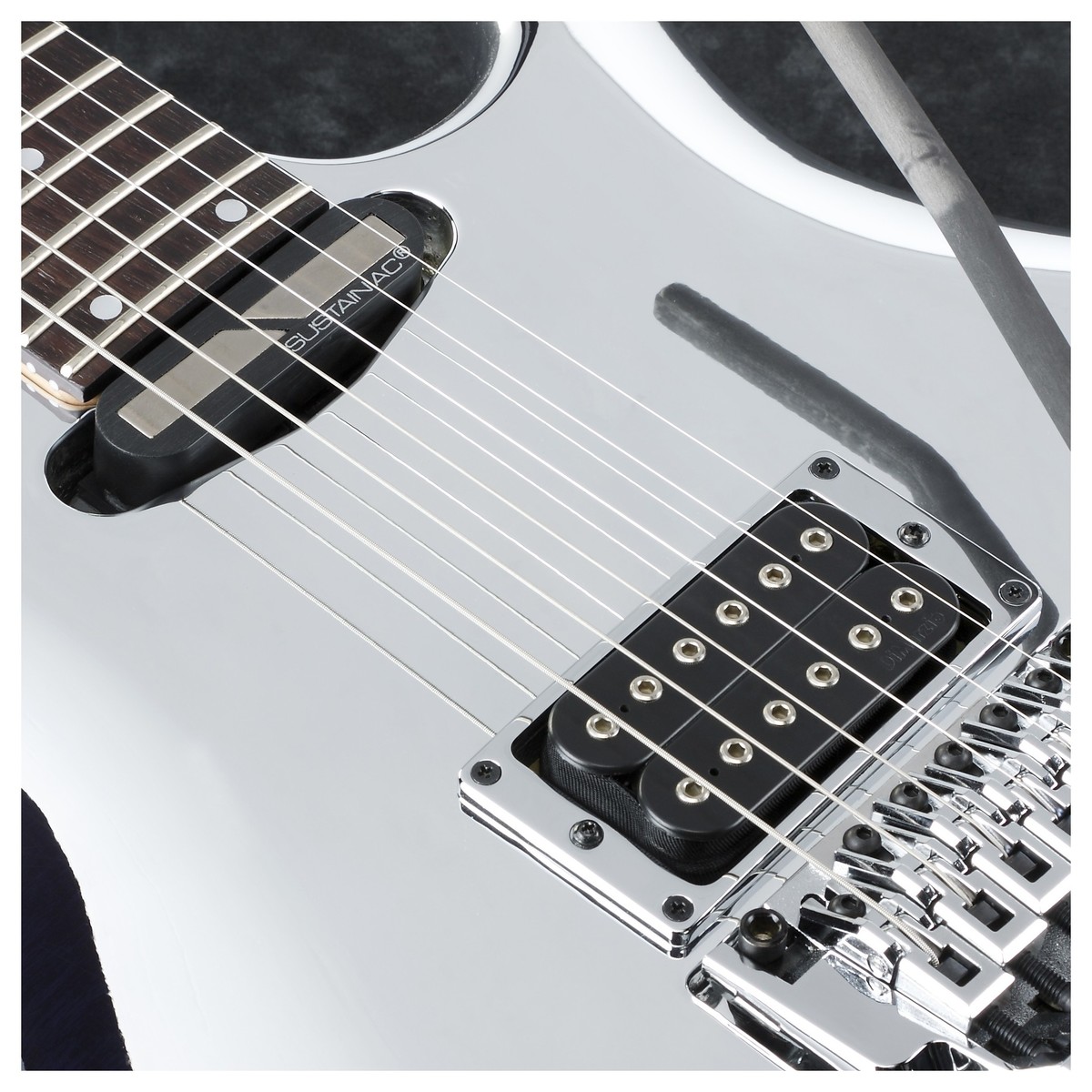 Ibanez Joe Satriani Js1cr Signature Japon H Sustainiac Fr Rw - Chrome Boy - Guitarra eléctrica de doble corte - Variation 2