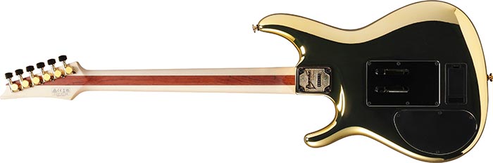 Ibanez Joe Satriani Js1gd Jap Signature 1h Sustainiac Fr Rw - Gold - Guitarra eléctrica con forma de str. - Variation 1