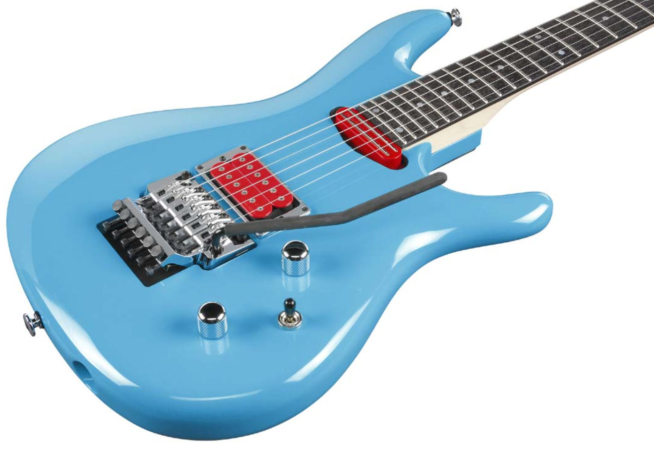 Ibanez Joe Satriani Js2410 Syb Prestige Jap Signature 2h Fr Rw - Sky Blue - Guitarra eléctrica con forma de str. - Variation 2
