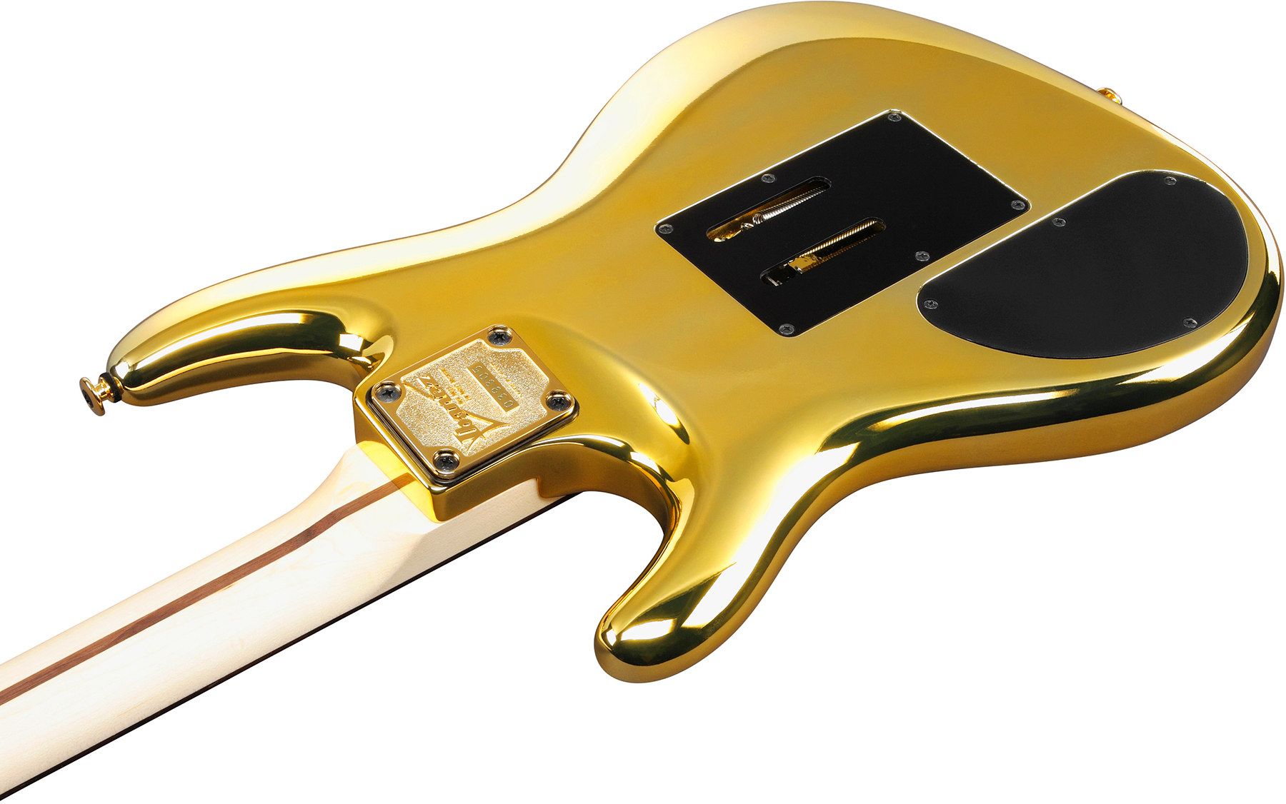 Ibanez Joe Satriani Js2gd Jap Signature 2h Dimarzio Fr Rw - Gold - Guitarra eléctrica con forma de str. - Variation 3