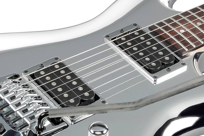 Ibanez Joe Satriani Js3cr Signature Japon - Matte Chrome - Guitarra eléctrica con forma de str. - Variation 1