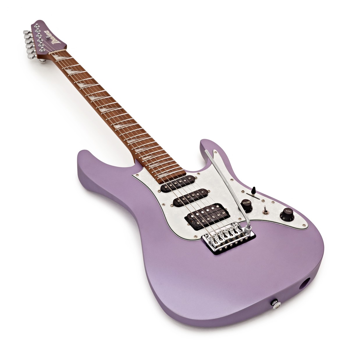 Ibanez Mario Camarena Mar10 Lmm Premium Signature Hss Trem Mn +housse - Lavender Metallic Matte - Guitarra eléctrica con forma de str. - Variation 2