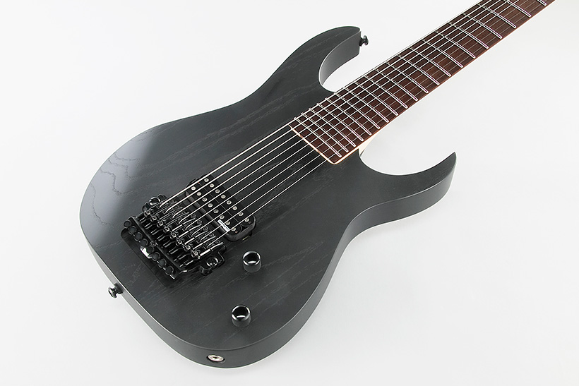 Ibanez Marten Hagstrom Meshuggah M80m Wk Signature H Ht Jat - Weathered Black - Guitarra eléctrica con forma de str. - Variation 1