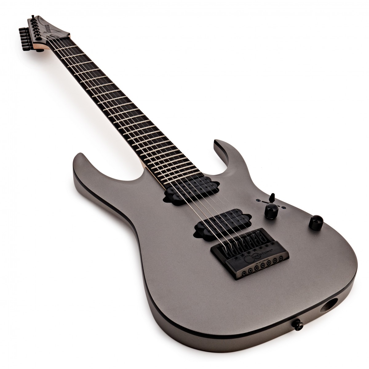 Ibanez Munky Apex30 Signature 7c Hh Dimarzio Ht Eb - Metallic Gray Matte - Guitarra eléctrica de 7 cuerdas - Variation 2