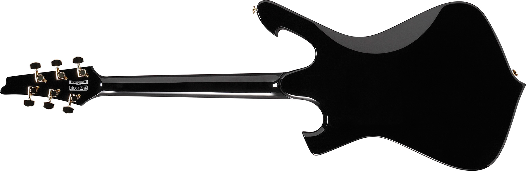Ibanez Paul Gilbert Frm350 Bk Signature 2h Ht Eb - Black - Guitarra eléctrica de autor - Variation 1