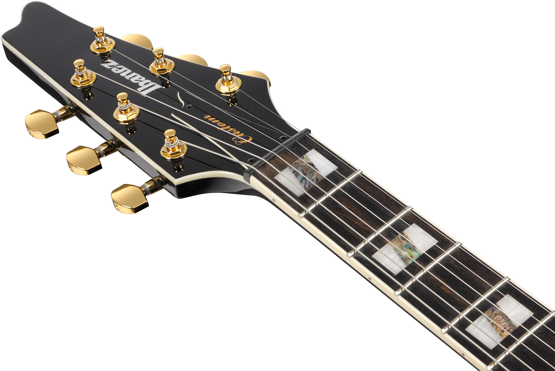 Ibanez Paul Gilbert Frm350 Bk Signature 2h Ht Eb - Black - Guitarra eléctrica de autor - Variation 5