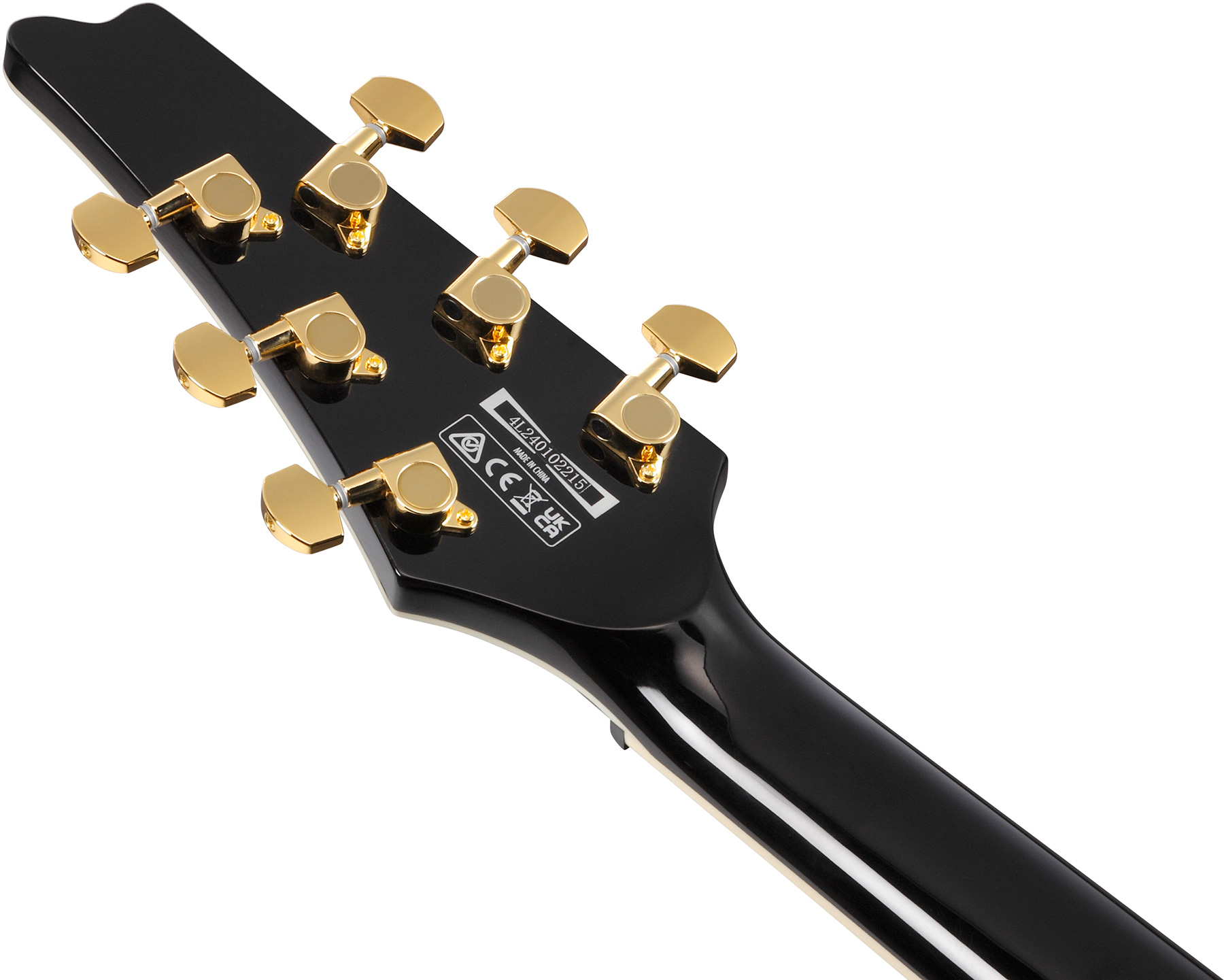 Ibanez Paul Gilbert Frm350 Bk Signature 2h Ht Eb - Black - Guitarra eléctrica de autor - Variation 6