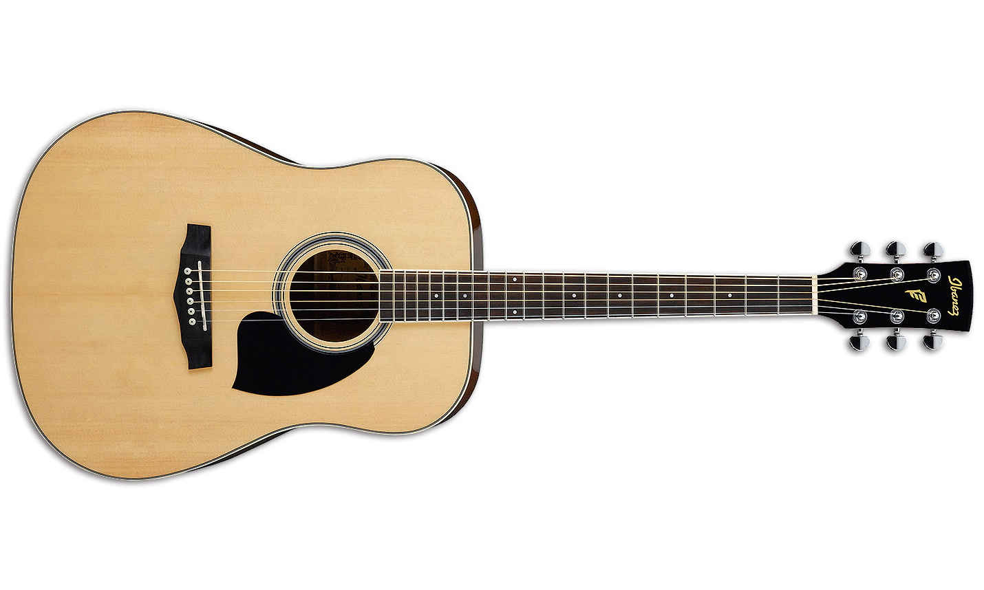 Ibanez Pf15 Nt Dreadnought Epicea Acajou Lau - Natural Gloss - Guitarra acústica & electro - Variation 1