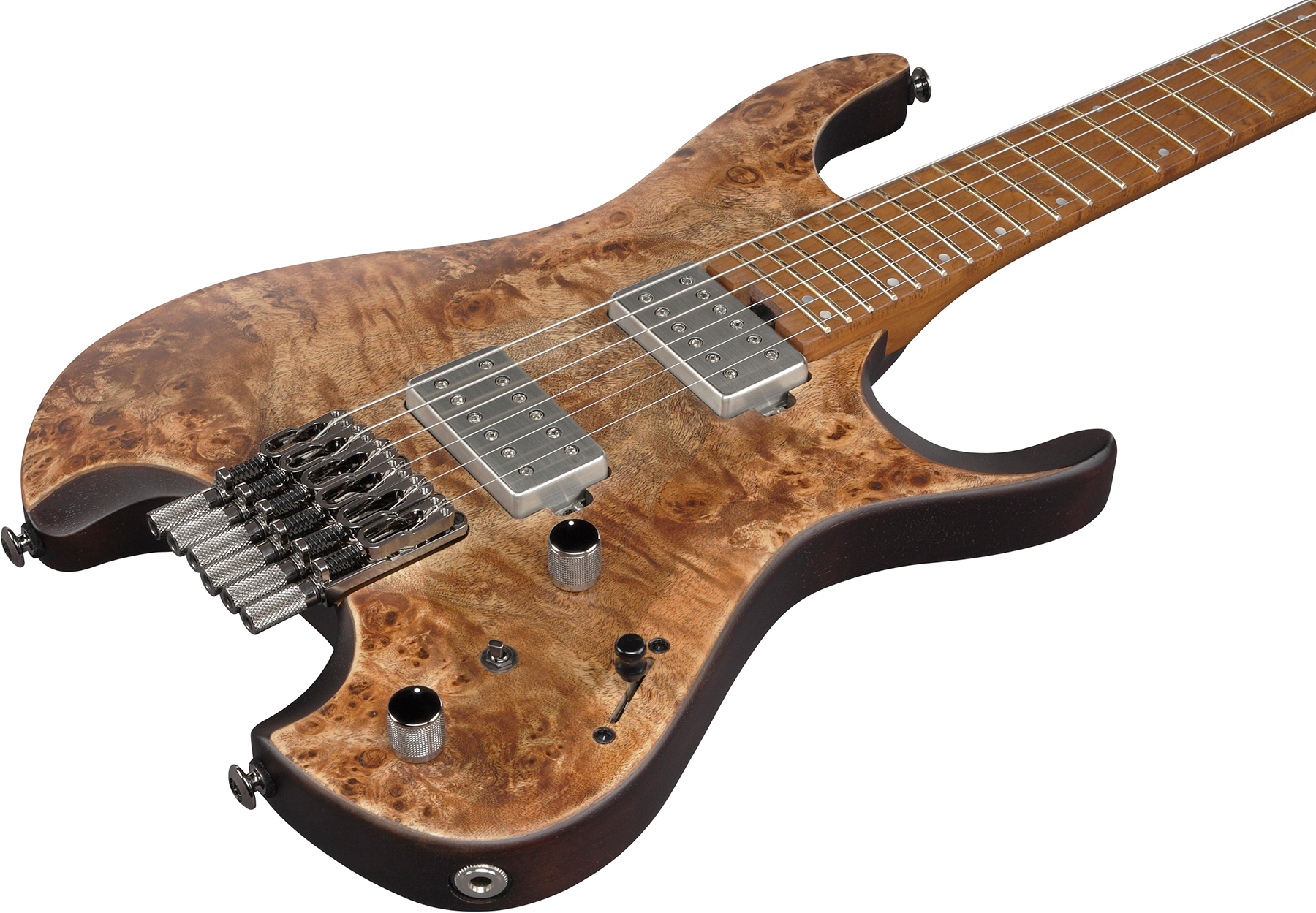 Ibanez Q52pb Abs Quest 2h Ht Mn - Antique Brown Stained - Guitarra electrica metalica - Variation 2