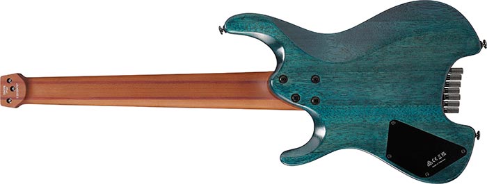 Ibanez Q547pb Col Quest Standard 7c Hss Ht Mn - Cosmic Blue Low Gloss - Guitarra eléctrica de viaje - Variation 1