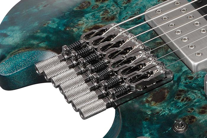 Ibanez Q547pb Col Quest Standard 7c Hss Ht Mn - Cosmic Blue Low Gloss - Guitarra eléctrica de viaje - Variation 4