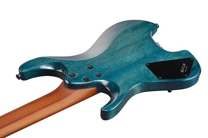 Ibanez Q547pb Col Quest Standard 7c Hss Ht Mn - Cosmic Blue Low Gloss - Guitarra eléctrica de viaje - Variation 5