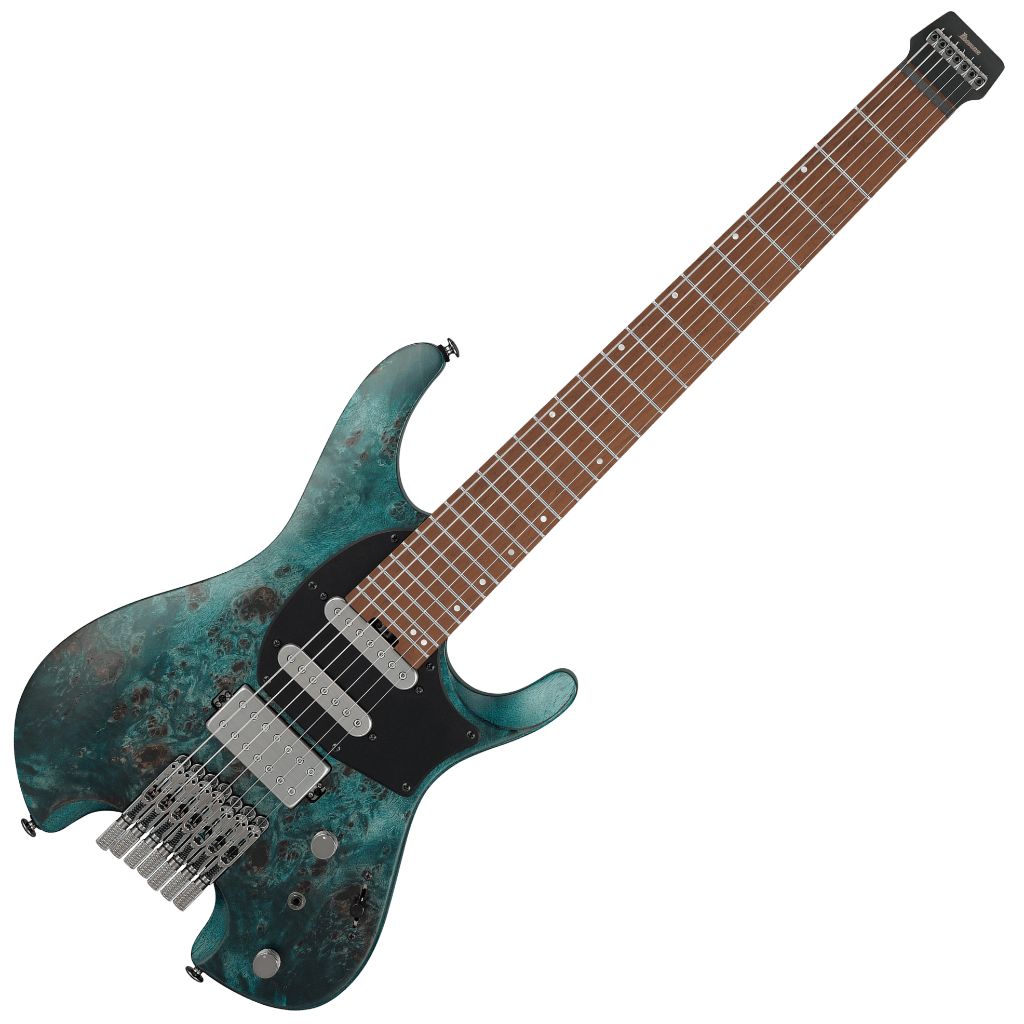 Ibanez Q547pb Col Quest Standard 7c Hss Ht Mn - Cosmic Blue Low Gloss - Guitarra eléctrica de viaje - Variation 8