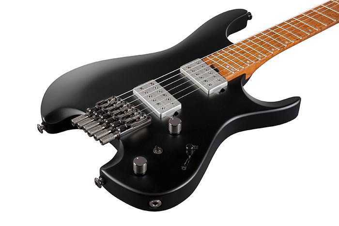 Ibanez Qx52 Bkf Quest Hh Ht Mn - Black Flat - Guitarra electrica metalica - Variation 2