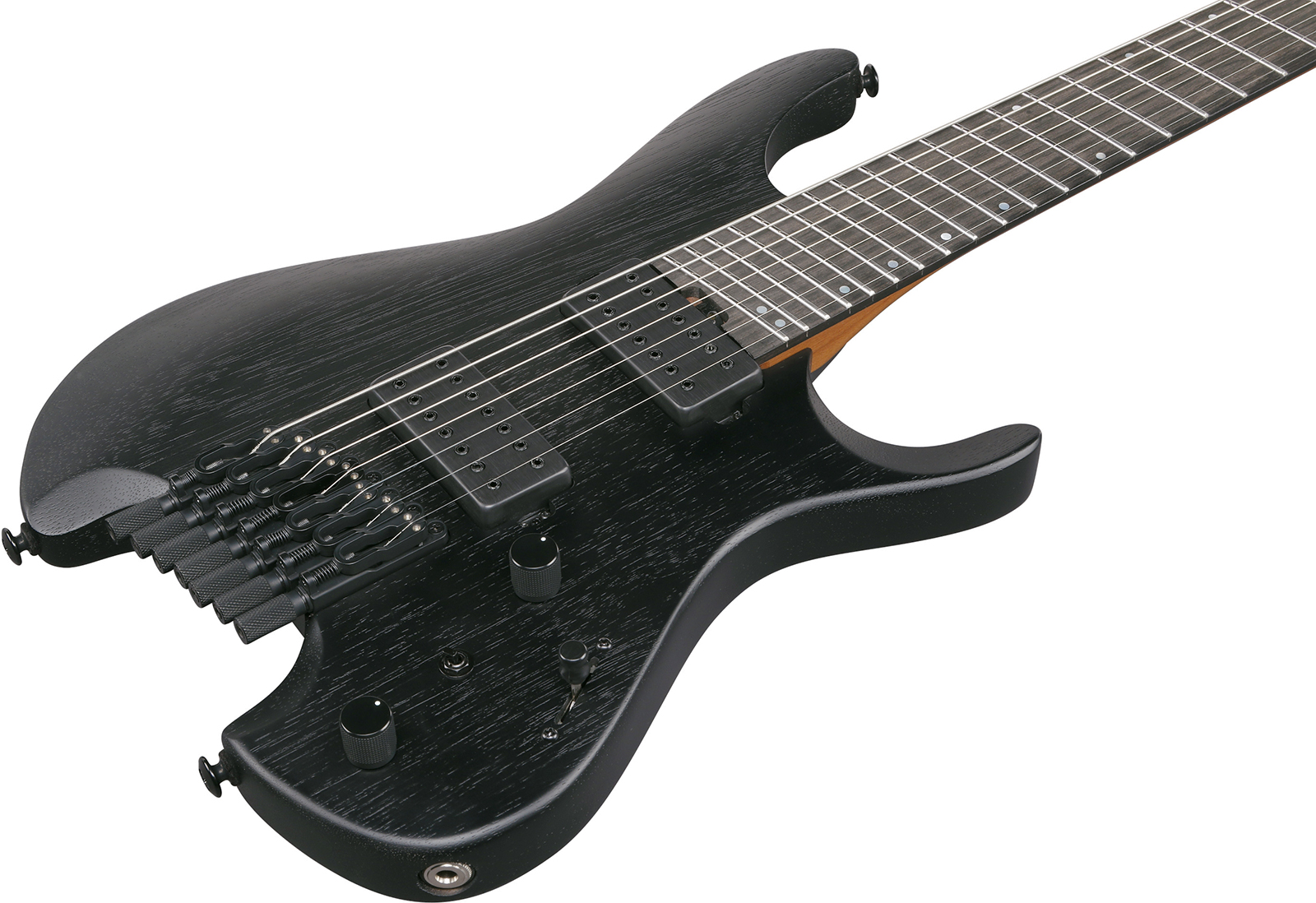 Ibanez Qx527b Wk Quest 7c 2h Ht Eb - Weathered Black - Guitarra eléctrica de doble corte - Variation 2