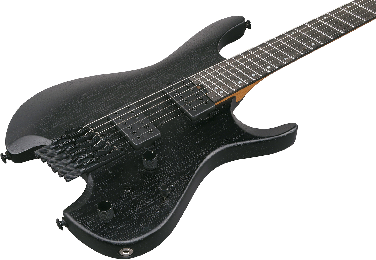 Ibanez Qx52b Wk Quest 2h Ht Eb - Weathered Black - Guitarra eléctrica de doble corte - Variation 2