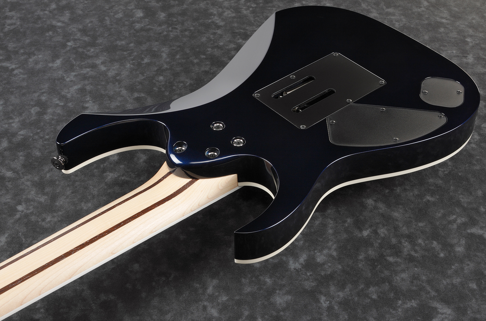 Ibanez Rg2027rxl Dtb Prestige Jap 7c Baryton 2h Dimarzio Fr Rw - Dark Tide Blue - Guitarra eléctrica barítono - Variation 3