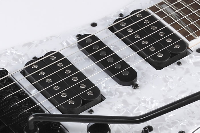 Ibanez Rg350dxzl Wh Lh Gaucher Standard Hsh Fr Jat - White - Guitarra electrica para zurdos - Variation 1