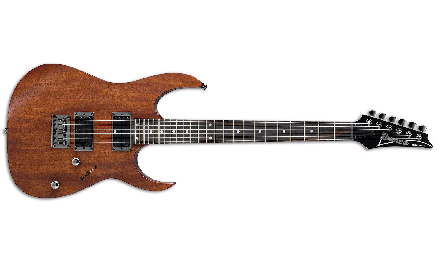 Ibanez Rg421 Mol Standard Hh Ht Jat - Natural Mahogany - Guitarra eléctrica con forma de str. - Variation 1