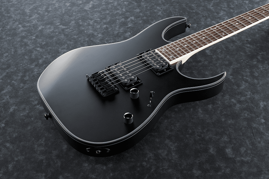 Ibanez Rg421ex Bkf Standard Hh Ht Jat - Black Flat - Guitarra eléctrica con forma de str. - Variation 3