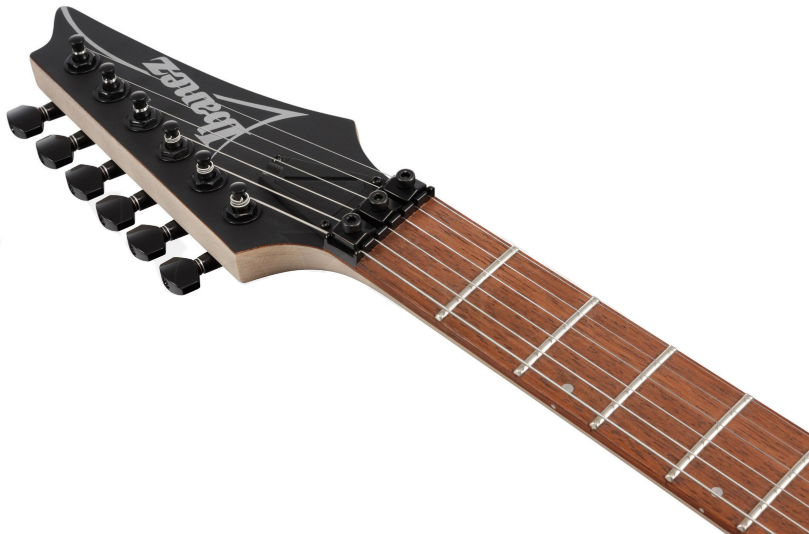 Ibanez Rg450b Wk Standard Hsh Trem Jat - Weathered Black - Guitarra eléctrica con forma de str. - Variation 3