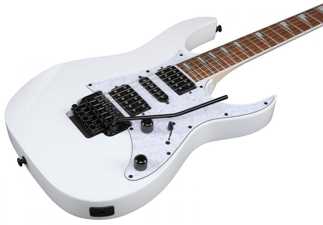 Ibanez Rg450dxb Wh Standard Hsh Fr Jat - White - Guitarra eléctrica con forma de str. - Variation 2