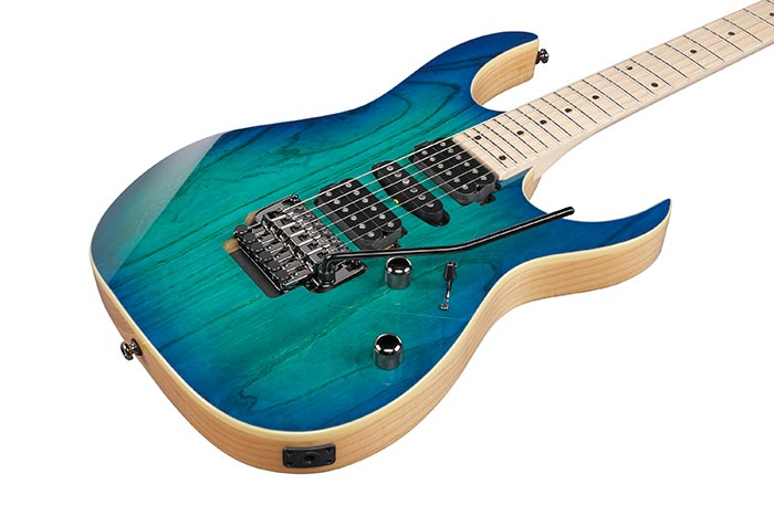 Ibanez Rg470ahm Bmt Standard Hsh Fr Mn - Blue Moon Burst - Guitarra eléctrica con forma de str. - Variation 2