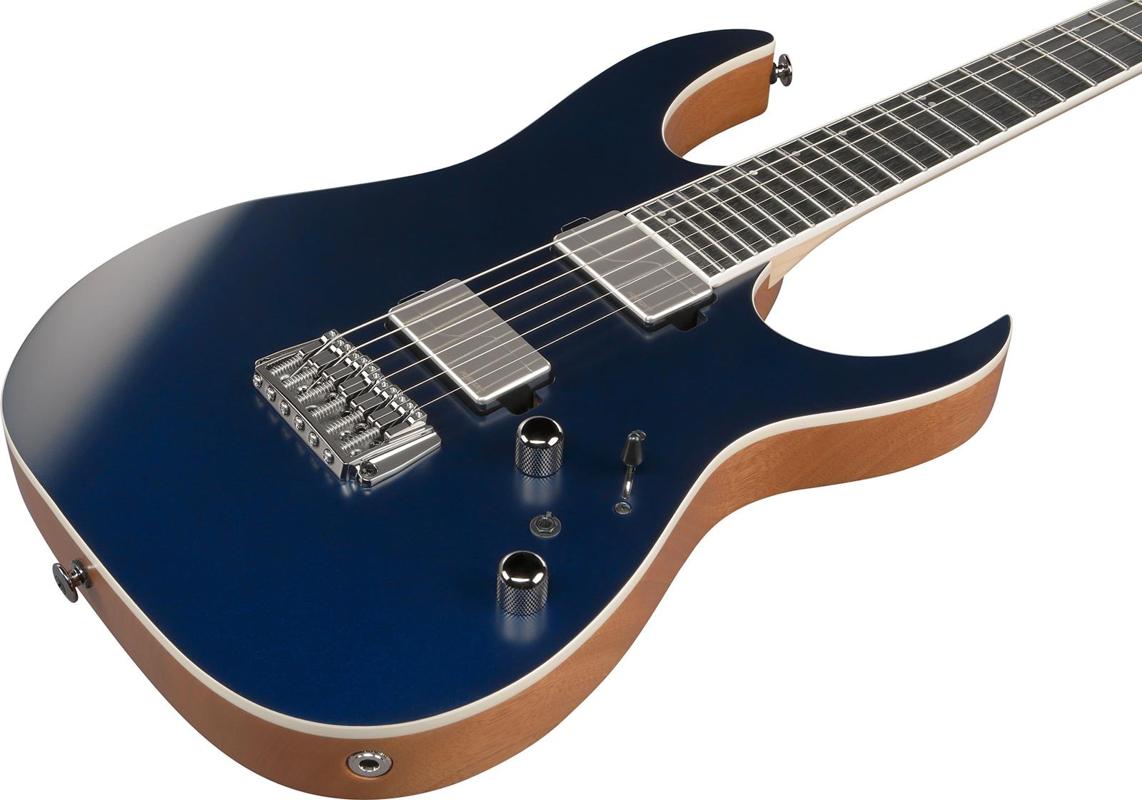Ibanez Rg5121r Dbf Prestige Jap 2h Fishman Fluence  Ht Rw - Dark Tide Blue Flat - Guitarra eléctrica con forma de str. - Variation 2