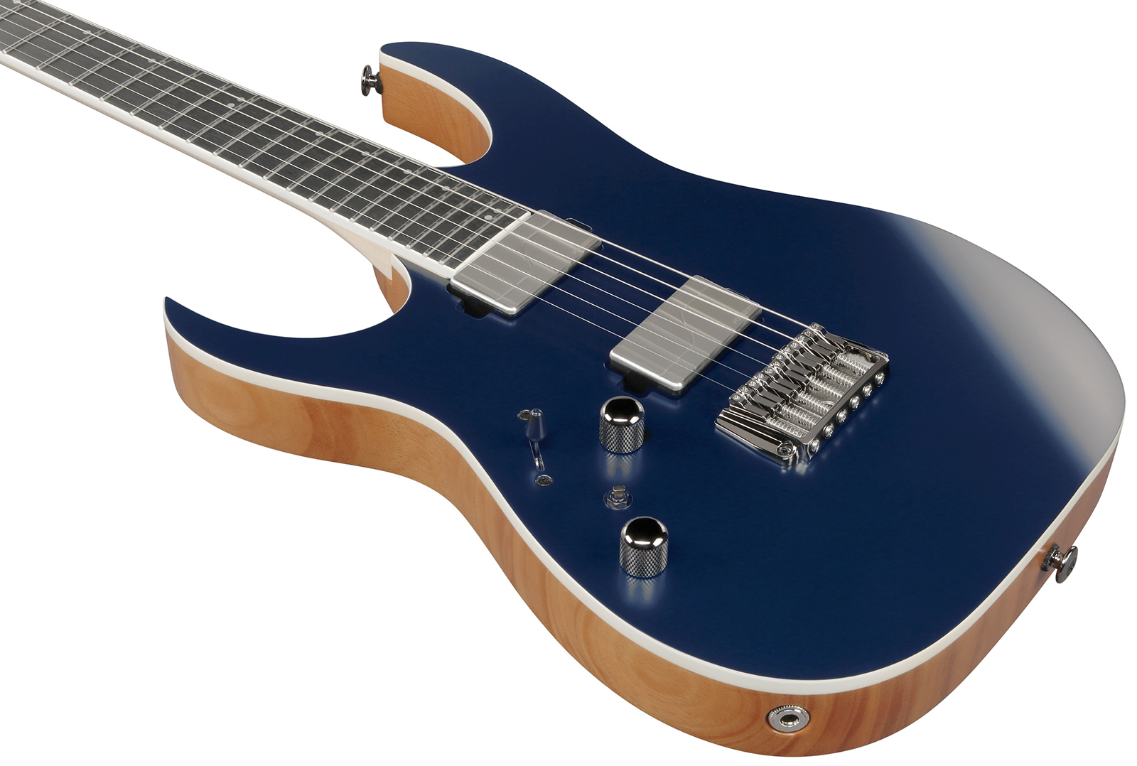 Ibanez Rg5121rl Dbf Lh Prestige Jap Gaucher 2h Fishman Fluence  Ht Rw - Dark Tide Blue Flat - Guitarra eléctrica con forma de str. - Variation 2
