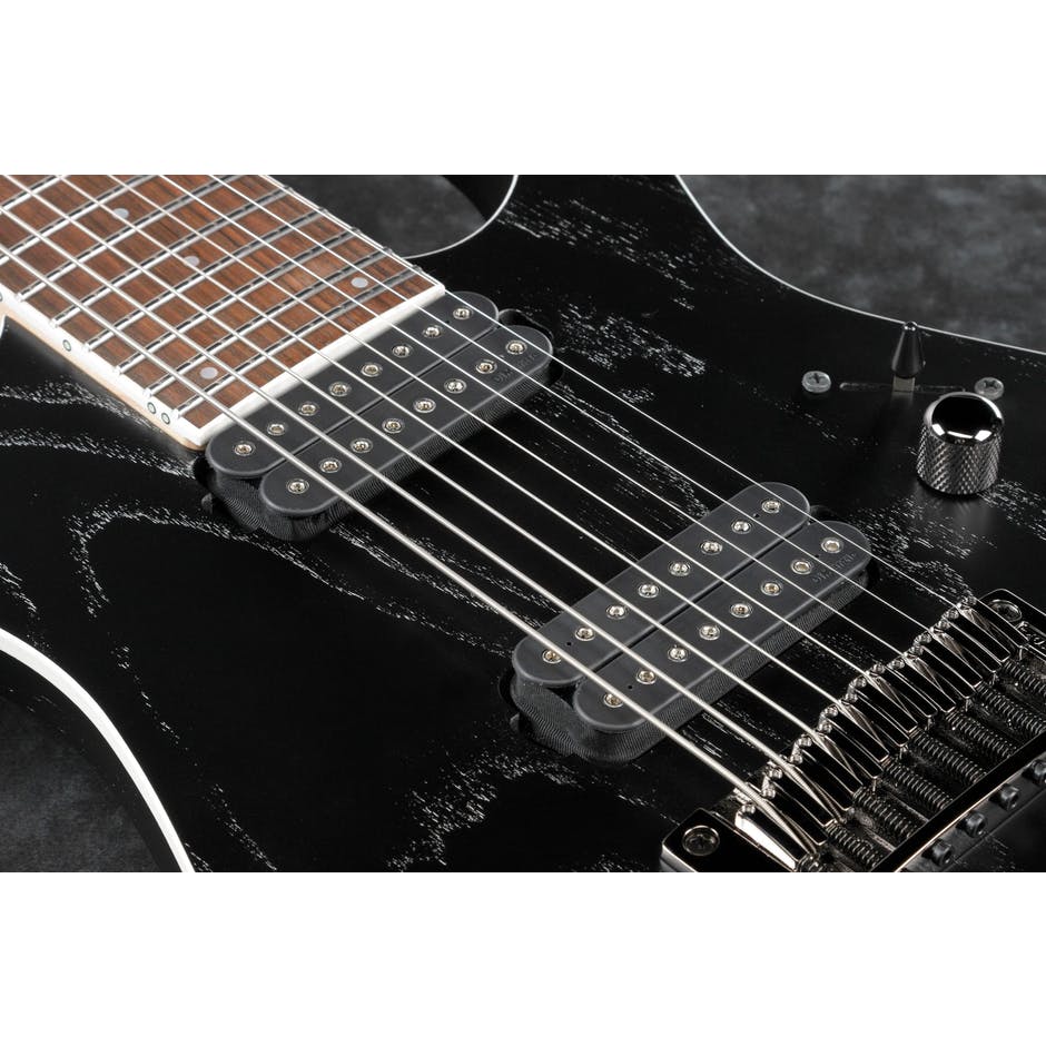 Ibanez Rg5328 Ldk Prestige Japon 8-cordes Hh Ht Eb - Lightning Through A Dark - Guitarra eléctrica barítono - Variation 3