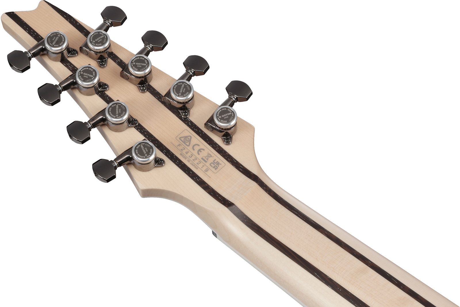 Ibanez Rg5328r Ldk Prestige Jap 8c Baryton 2h Dimarzio Ht Rw - Lightning Through A Dark - Guitarra eléctrica barítono - Variation 4