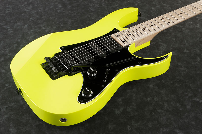 Ibanez Rg550 Dy Genesis Japon Hsh Fr Mn - Desert Sun Yellow - Guitarra eléctrica con forma de str. - Variation 1