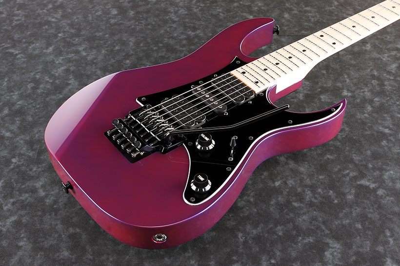 Ibanez Rg550 Pn Genesis Japon Hsh Fr Mn - Purple Neon - Guitarra eléctrica con forma de str. - Variation 1