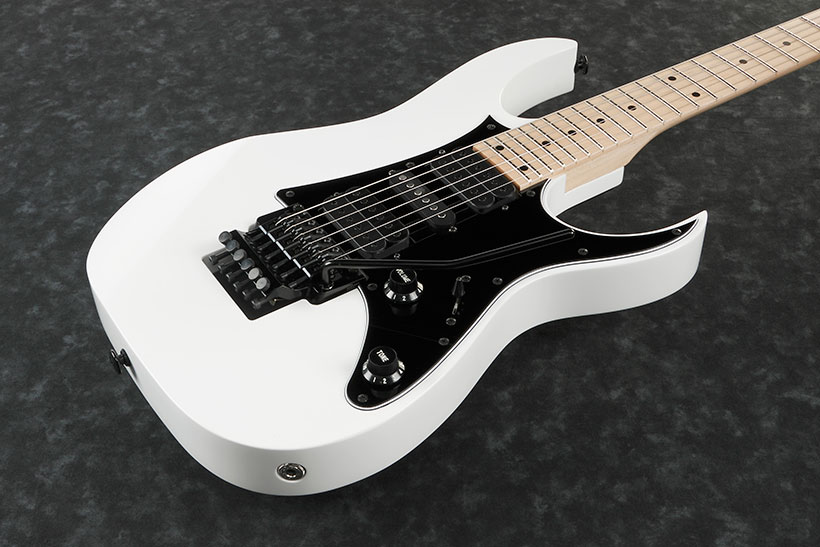 Ibanez Rg550 Wh Genesis Japan Hsh Fr Mn - White - Guitarra eléctrica con forma de str. - Variation 1