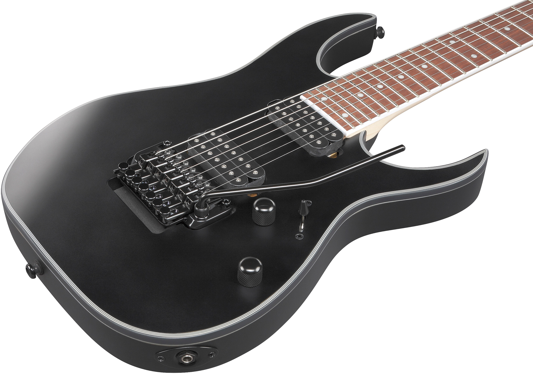 Ibanez Rg7320ex Bkf 7c 2h Fr Jat - Black Flat - Guitarra eléctrica de 7 cuerdas - Variation 2