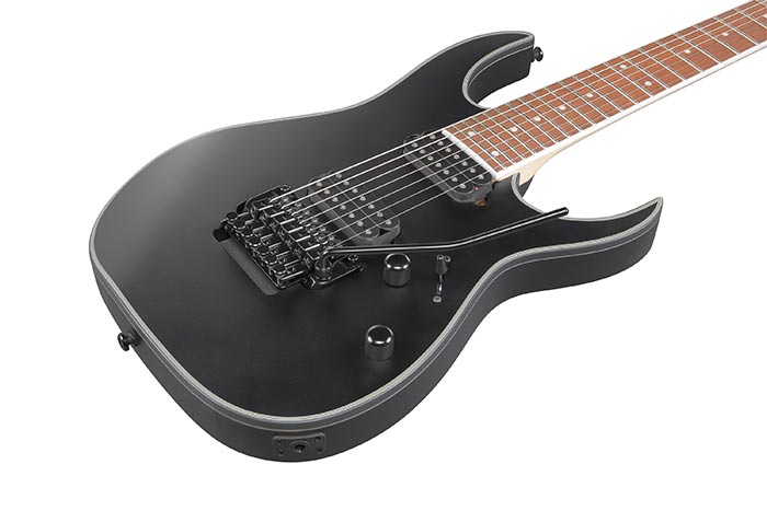 Ibanez Rg7420ex Bkf Standard 7c 2h Ht Jat - Black Flat - Guitarra eléctrica de 7 cuerdas - Variation 2