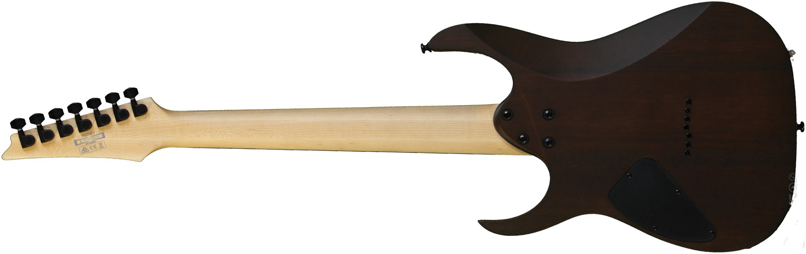 Ibanez Rg7421 Wnf Standard 7c 2h Ht - Walnut Flat - Guitarra eléctrica de 7 cuerdas - Variation 2