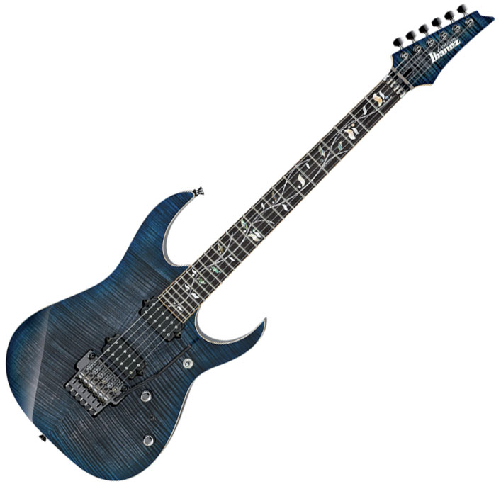 Ibanez Rg8520 Sde Prestige Japon Hh Dimarzio Fr Eb +etui - Sodalite - Guitarra eléctrica con forma de str. - Variation 1