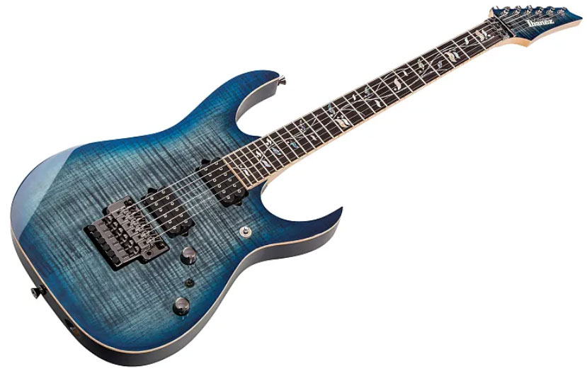 Ibanez Rg8520 Sde Prestige Japon Hh Dimarzio Fr Eb +etui - Sodalite - Guitarra eléctrica con forma de str. - Variation 2