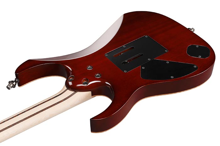 Ibanez Rg8570 Bsr J.custom Jap Hsh Dimarzio Fr Rw - Brownish Sphalerite - Guitarra eléctrica con forma de str. - Variation 3