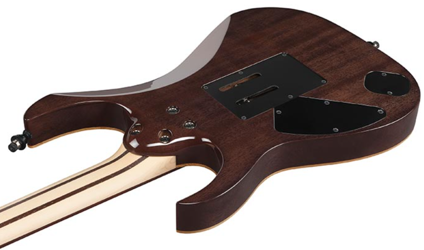 Ibanez Rg8620 Bqz J.custom Jap 2h Dimarzio Fr Eb - Black Quartz - Guitarra eléctrica con forma de str. - Variation 4