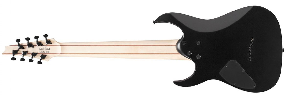 Ibanez Rg8ex Bkf Standard 8c 2h Ht Jat - Black Flat - Guitarra eléctrica barítono - Variation 1
