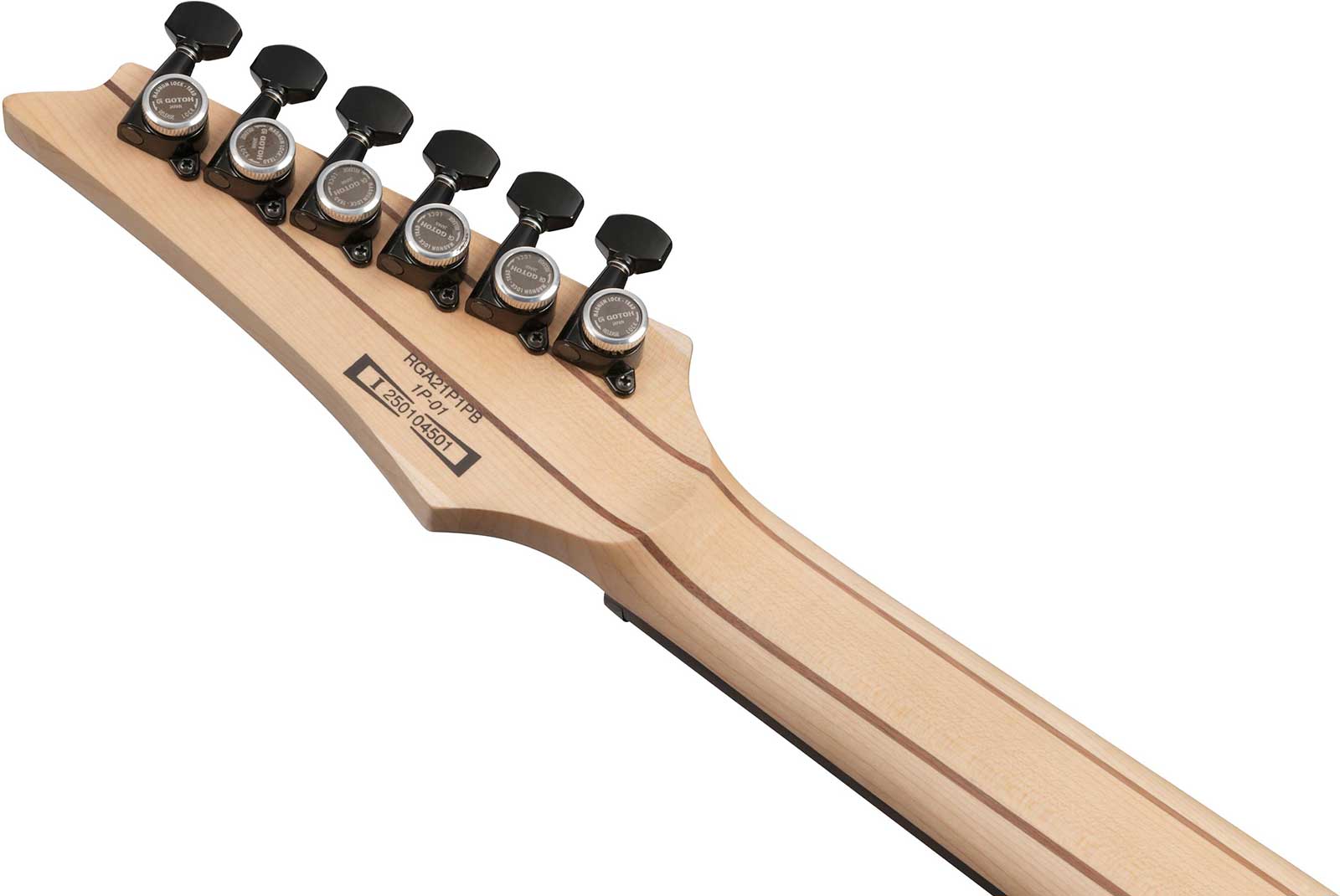 Ibanez Rga21p1pb Drl Premium 2h Dimarzio Ht Eb - Deep Twilight Burst - Guitarra eléctrica con forma de str. - Variation 4