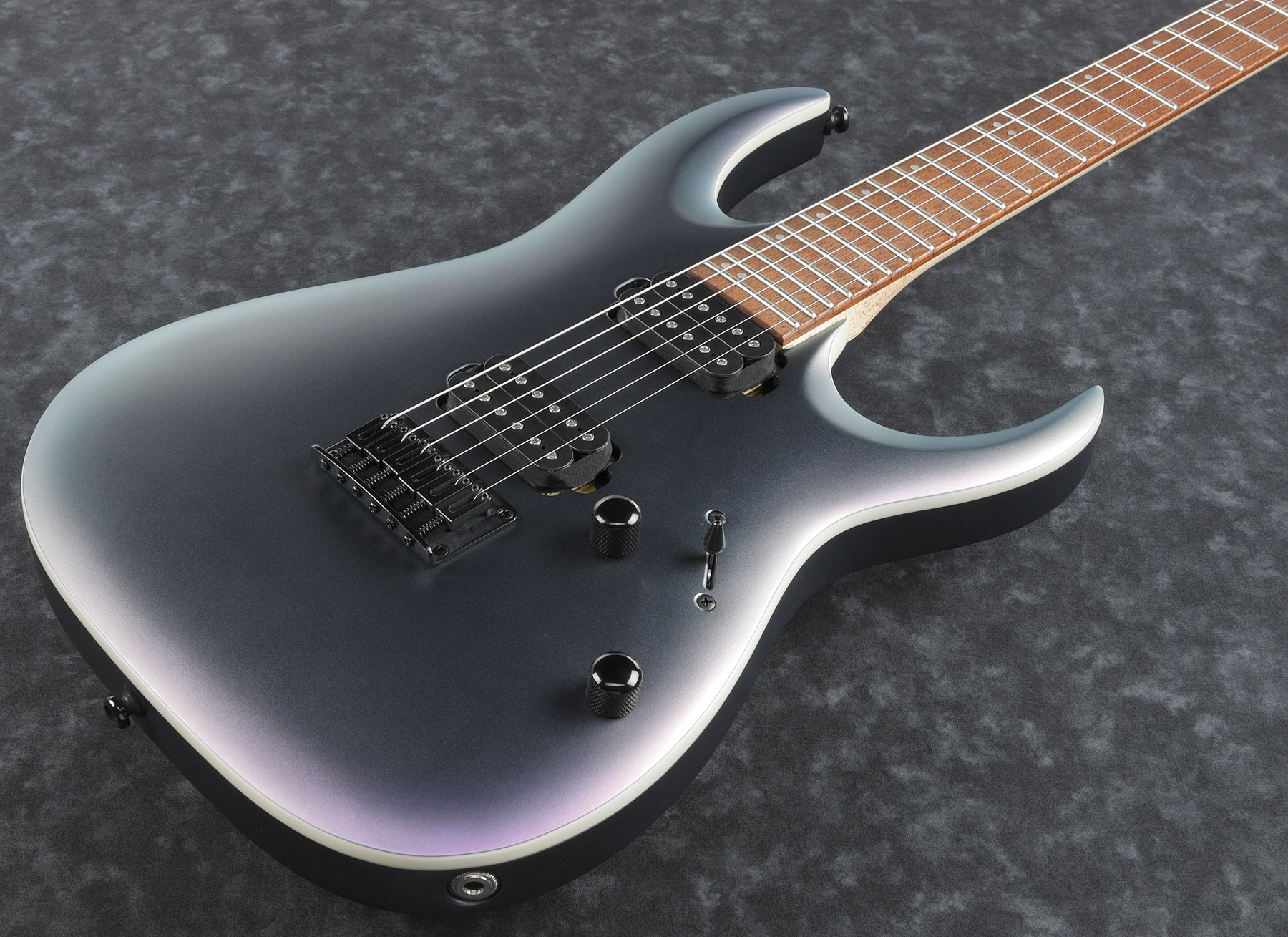 Ibanez Rga42ex Bam Standard Ht Hh Jat - Black Aurora Burst Matte - Guitarra eléctrica con forma de str. - Variation 2