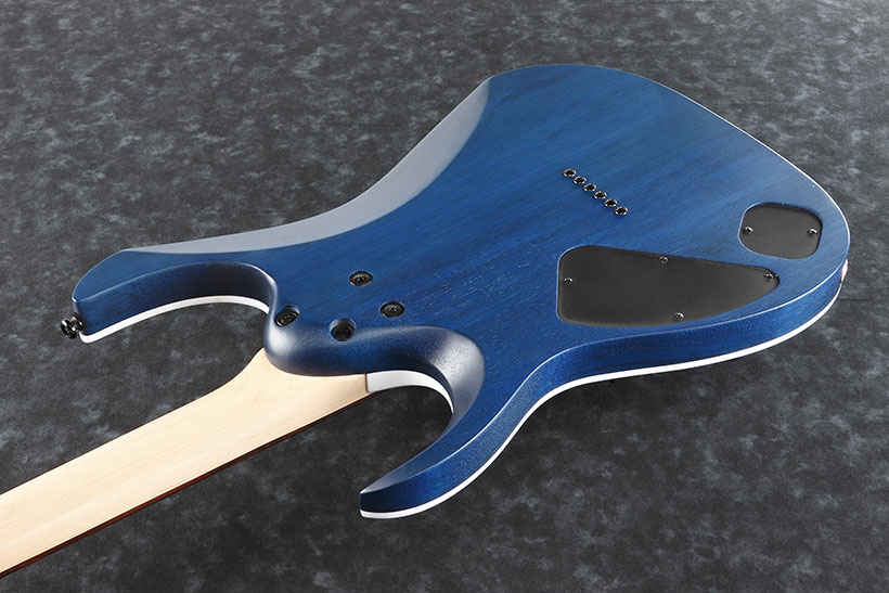 Ibanez Rga42fm Blf Standard Hh Ht Jat - Blue Lagoon Burst Flat - Guitarra eléctrica con forma de str. - Variation 2