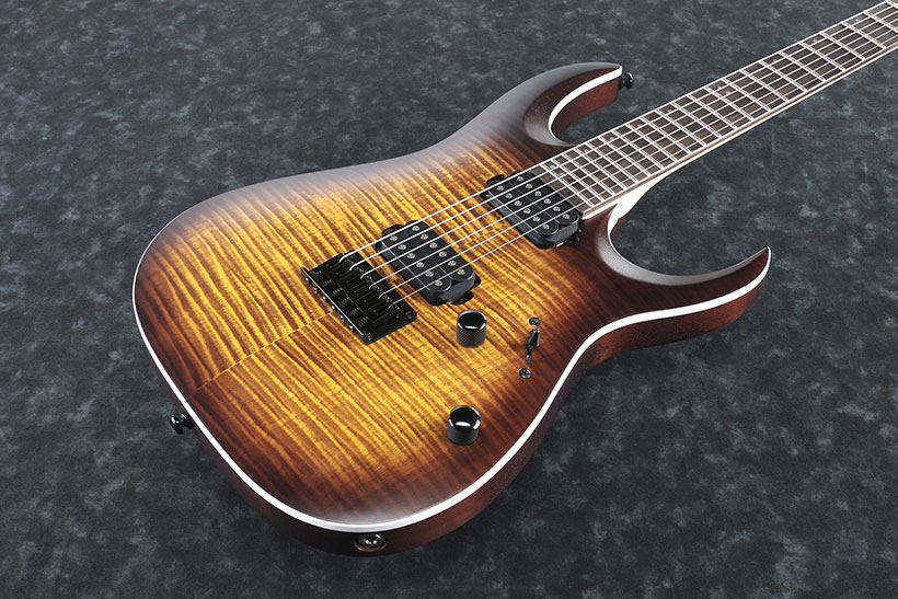 Ibanez Rga42fm Def Standard Hh Ht Rw - Dragon Eye Burst - Guitarra eléctrica con forma de str. - Variation 1